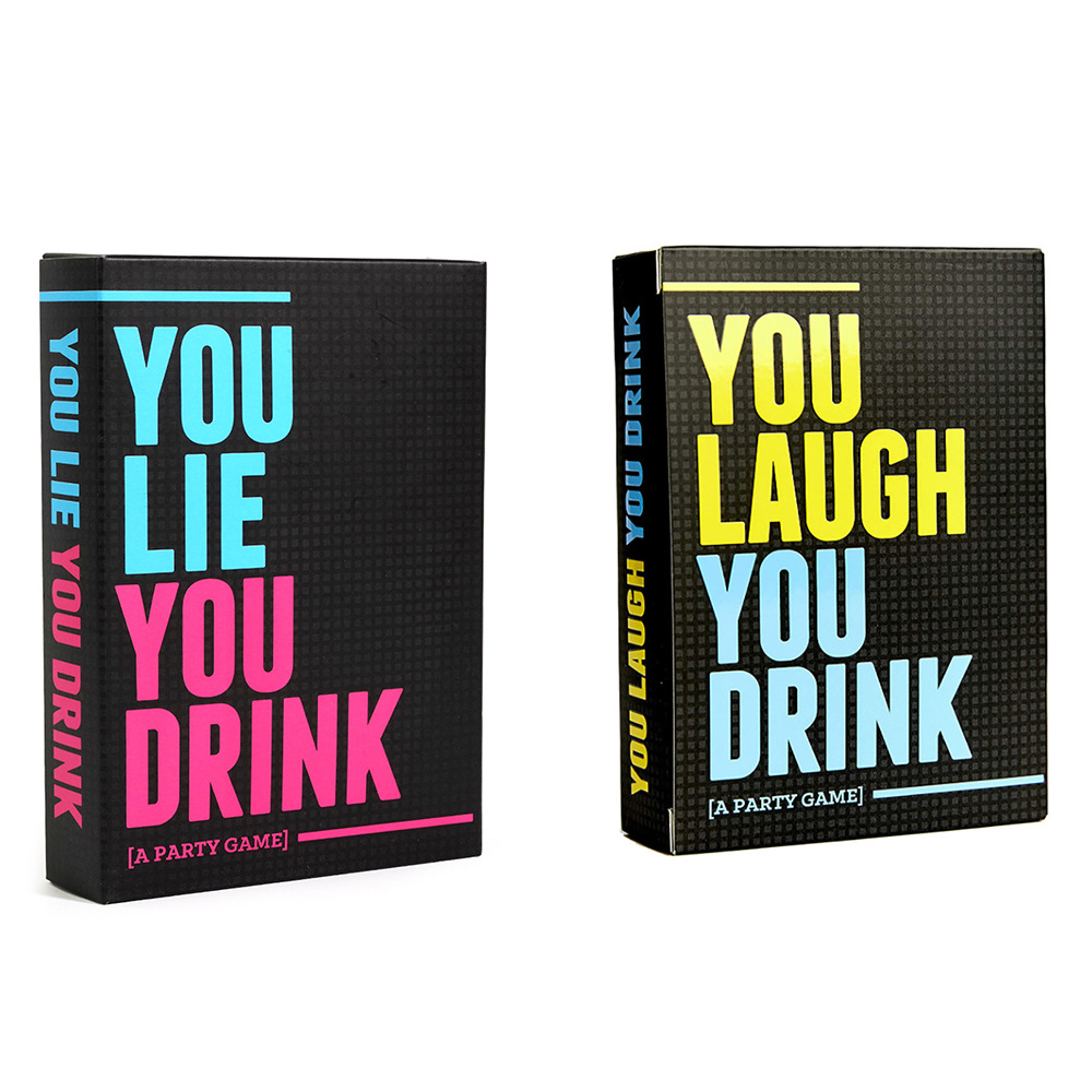 You Laugh You Drinking Games Card - 副本