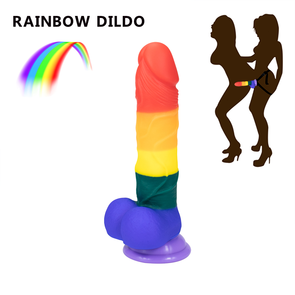 Colorful Dildo Sex Toys Vibrator