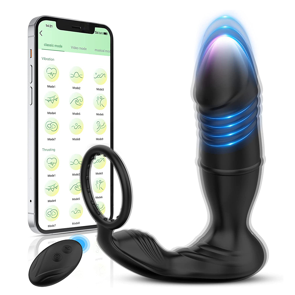 APP & remote control anal vibrators